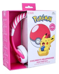 Casti Otl Pokemon Pokeball Roz