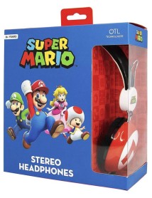 Casti Otl Super Mario Iconic Alb/rosu 