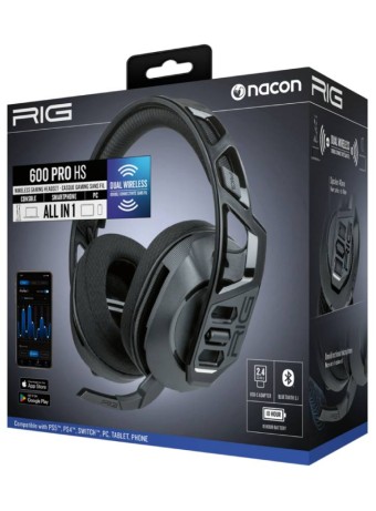  Casti Rig 600 Pro Hs Black - Playstation 5 pentru PS5