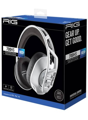  Casti Rig 700 Hs White - Playstation 5 pentru PS5