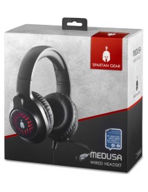 Casti Spartan Gear Medusa Black Pentru Pc/ps4/ps5/xbox One/xbox Series X/nsw 
