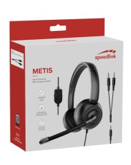 Casti Speedlink Metis Stereo 3,5mm Jack With Y-adapter Black