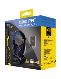 Casti Steelplay Cu Fir Hp-41 Negru - Ps4 