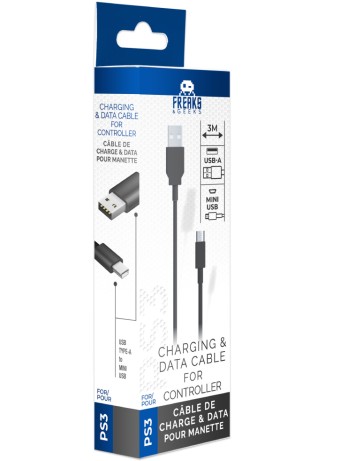  Charging Cable Gamepad 3m pentru PS3 / PSP