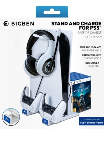  Charging Station Slim White pentru PS5
