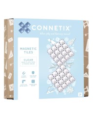 Connetix Base Plate Clear 2 Pieces (ct-C-00002-bp)