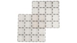  Connetix Base Plate Clear 2 Pieces (ct-C-00002-bp)