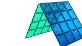  Connetix Base Plate Rainbow Blue & Green (ct-r-bg002-bp)