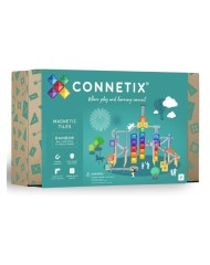 Connetix Rainbow Ball Run Pack 92 Pieces (ct-r-00092-br)