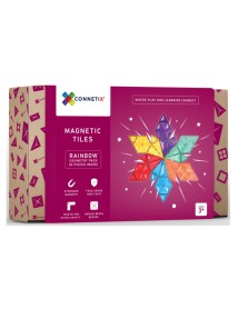 Connetix Rainbow Geometry Pack 30 Pieces (ct-r-00030-ge) 