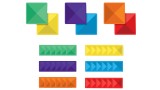  Connetix Rainbow Square Pack 42 Pieces (ct-r-00042-sq)
