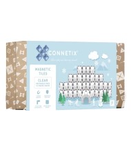 Connetix Rectangle Pack 12 Pieces Clear (ct-C-00012-re)