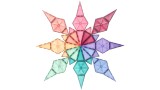  Connex Pastel Geometry Pack 40 Pieces (ct-p-00040-ge)