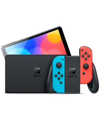Consola Nintendo Switch (red/blue Neon Joy-con) Oled Nintendo Switch