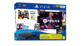 Consola PlayStation 4 Slim 500GB Jet Black F-Chassis + joc FIFA 21 pentru Playstation 4