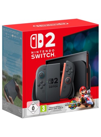 Consola Light Blue/light Red Joycon + Joc Mario Kart World Bundle - Nintendo Switch 2