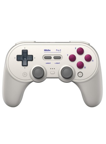 Controller 8bitdo Pro 2 Gamepad Hall Edition Grey pentru NSW / PC