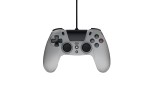  Controller Cu Fir Gioteck VX 4 Argintiu pentru PS4 / PC