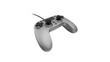  Controller Cu Fir Gioteck VX 4 Argintiu pentru PS4 / PC