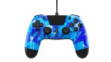  Controller Cu Fir Gioteck VX 4 Premium Albastru pentru PS4