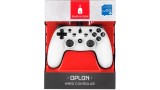 Controller Cu Fir Spartan Gear Oplon Alb pentru PS3 / PC