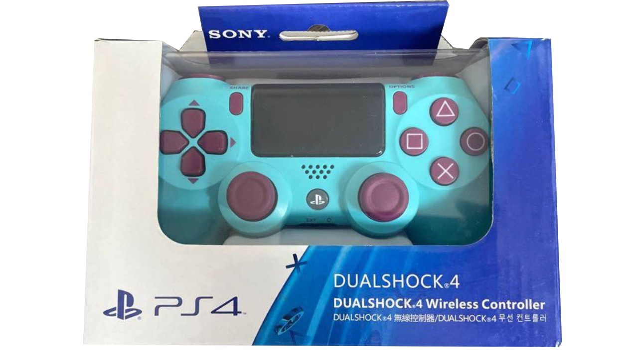  Controller Dualshock Wireless Berry Blue V2 Oem pentru PS4