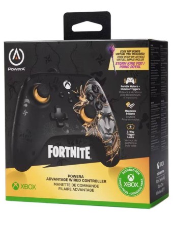  Controller Powera Advantage Wired Midas Fortnite pentru XBOX SERIES / Xbox One / PC