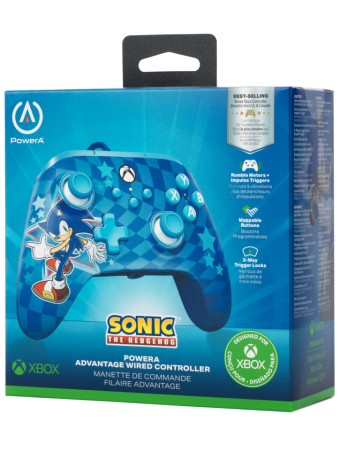  Controller Powera Advantage Wired Sonic Style pentru XBOX SERIES