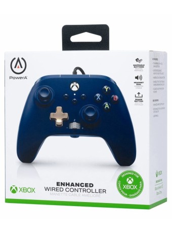  Controller Powera Enhanced Wired Midnight Blue S pentru XBOX SERIES / PC