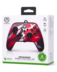Controller Powera Enhanced Wired Red Camo