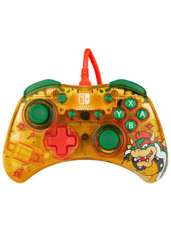  Controller Rock Candy Wired Bowser pentru NSW