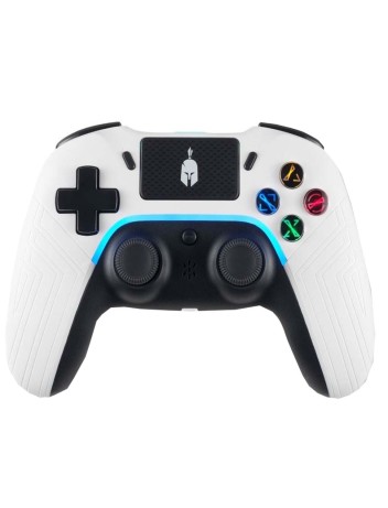  Controller Spartan Gear Aspis 4 Wired & Wireless Alb Negru pentru PS4 / PC