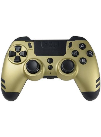  Controller Steelplay Metaltech Wireless Gold pentru PS4