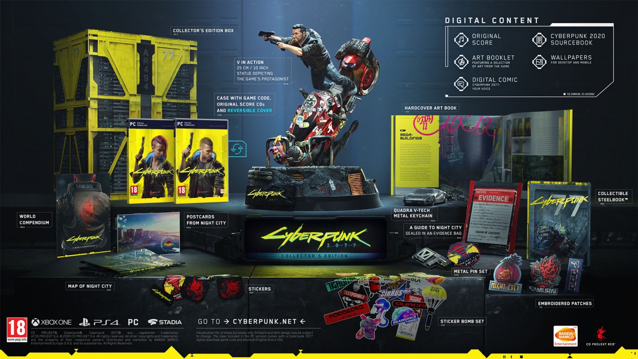 Joc Cyberpunk 2077 Collectors Edition pentru PC
