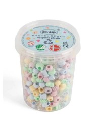 Dantoy Pastel Recycled Beads 520pcs (5911)