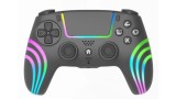  Deep Explorer Wireless Controller Black pentru PS4 / PC