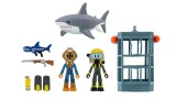 Figurina Joc Devseries Game Pack Shark Bite 2 Shark Cage