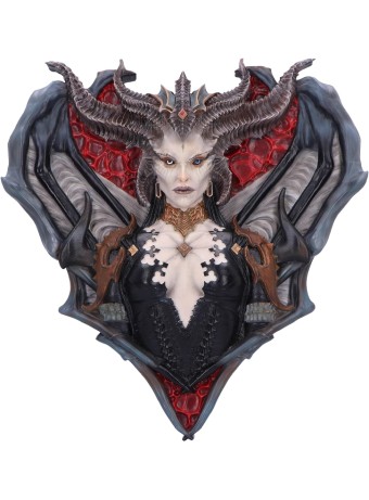 Figurina Statueta Diablo IV Lilith Wall Plaque 30cm