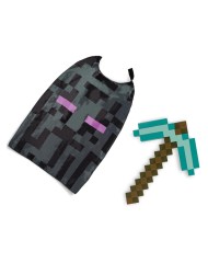 Disguise Minecraft Role Play Pickaxe & Cape Set (156249-15l)