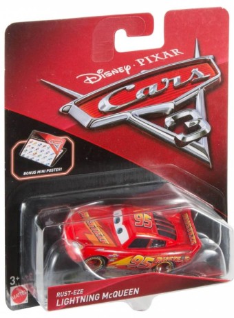  Disney Pixar Cars 3 Rust-eze Lightning Mcqueen (fgd64)