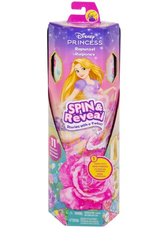 Papusa Disney Princess Spin And Reveal Rapunzel (htv86)