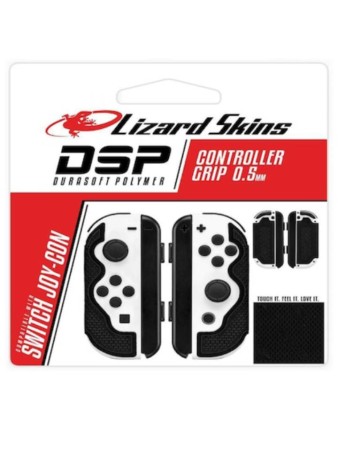  Dsp Lizard Grip Protectie Din Silicon Pentru Joy Con Negru pentru NSW