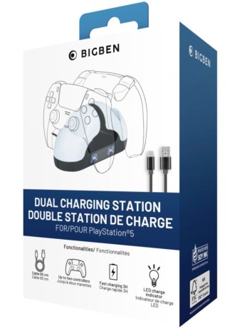  Dualsense Controllers Charging Station pentru PS5