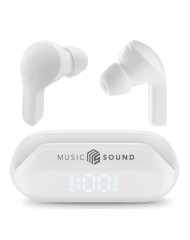 Earpods Ms Slide 3eq LCD Tws Bt White