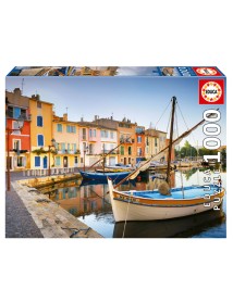 Educa 1000 Pcs Harbour In Martigues Puzzle (80-19928) 