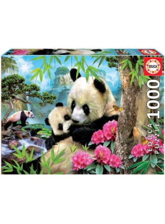  Educa 1000 Pcs Morning Panda Puzzle (017995)