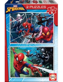 Educa 2x100 Pcs Spider-man Puzzle (80-18101) 