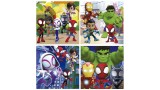  Educa Puzzle -6-9-12-16 Spidey & His Amazing Friends (80-19580)