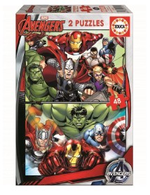 Educa Puzzle 2x48 Avengers (80-15932) 