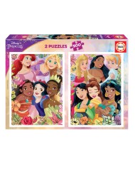 Educa Puzzle 2x500 Disney Princess (80-19253)